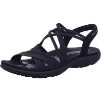 SKECHERS Reggae Slim Sandals Svart EU 36 Kvinna
