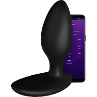 We-vibe Ditto+ Vibrerande Analplugg med Fjärrkontroll och App 8,5 cm - Svart - Svart