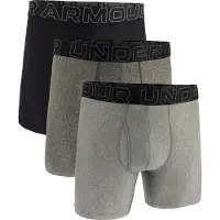 Under Armour Men's UA Perf Tech 6in Gray