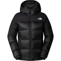 The North Face W Diablo Down 2.0 Hooded Jacket Tnf Black Heather/Tnf Blk