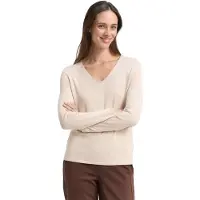 Tom Tailor Basic Tröja Med V-ringning