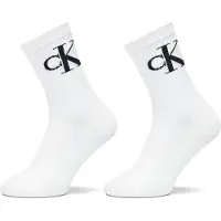 Calvin Klein 2 Pack Soft Cotton Stretch Crew Socks
