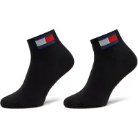 Tommy Hilfiger Strumpor - 2-pack - Svart - - 43/46 - Strumpor