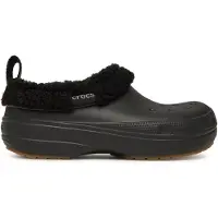 Crocs Classic Lined Shorty Termoplast Herr Svarta Tofflor