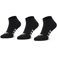Adidas Ankelstrumpor - 3-pack - Svart m. Vit - - 34/36 - Strumpor