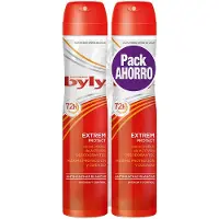 BYLY Les 48h vaporisateurs Extrem var deodorant du håller takten, även i oväntade och okontrollerbara situationer. Innehåller