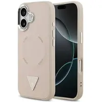GUESS iPhone 17 Triangle Logo-Skal - MagSafe-kompatibel - Rosa