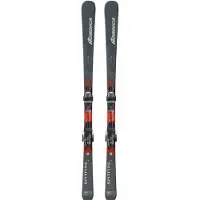 Nordica - Skidpaket (skidor + bindning) - Spitfire CA FDT + TP2 Compact 10 FDT 2026 för Unisex - Storlek 162 cm - Grå