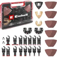 Einhell 708170 XXL -CASE Aluminiumoxid, Krom-vanadin-stål, BiM, HCS, HM Multiverktyg Value Pack 40 mm 1 set