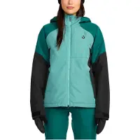 Volcom - Skidjackor dam - Agate Insulated Jacket Arctic W Blue för Unisex - Storlek M - Blå