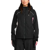 Volcom - Skidjackor kvinnor - Stone Smokeshow 20K Jacket W Black för Unisex - Storlek M - Svart