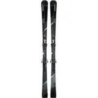 Elan - Skidpaket (skidor + bindning) - Primetime 55 Black Edition + Fx Emx 12.0 2026 för UnisexUll - Storlek 179 cm - Svart