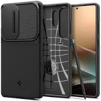 Spigen Samsung Galaxy S25 Ultra Optik Armor Skal - Svart
