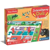 Clementoni Interaktiv quiz DJUR 50942
