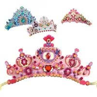 Djeco Diadem - DIY - Som En Prinsessa - - One Size - Kreativt lekset