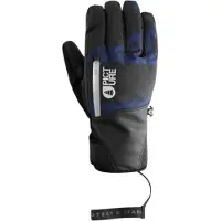 Picture Organic Clothing - Skidhandskar - Madson Gloves Retro Fusion Print för Unisex - Storlek 10 - Blå
