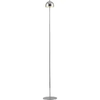 Schöner Wohnen LED-batteridriven golvlampa Bellis krom, IP54 3 000 K Bellis, dimbar, Förkromad / silver, Vardagsrum / matsal, Metall, Skandinavisk