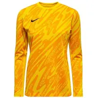 Nike Målvaktströja Dri-FIT Gardien V L/S - Gul/Guld/Svart Dam, storlek Small