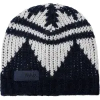Varg Unisex Bräcke Knitted Beanie Dark Blue With Off White