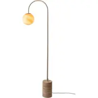 It´s about RoMi Båglampa Tivoli, Creme / bärnsten, Vardagsrum / matsal, Sten, Modern, Golvlampa