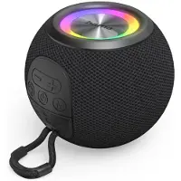 Hama Speaker BallShape Wireless LED Black