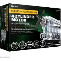 Franzis Kunskapspaket 4-Cylindrig Motor