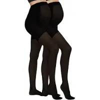 Mamalicious Nylonstrumpbyxa svart