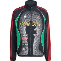 Adidas Originals Övergångsjacka 'Teamgeist' mörkgul / grön / röd / svart
