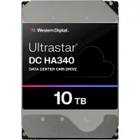 Western Digital WD Ultrastar DC HA340 WUS721210BLE6L4 - Hårddisk - datacenter - 10 TB - inbyggd - 3.5 - SATA 6Gb/s - 7200 rpm - buffert: 512 MB