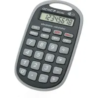 Genie 982 AM - Skrivbordskalkylator - 12 siffror - solcellspanel, batteri