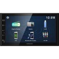Kenwood Dmx129dab Bilradio Med Skärm