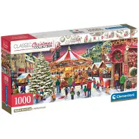 Clementoni Puzzle Jultomteland Clementoni 2024 1000 bitar