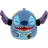 Squishmallows Gosedjur - 20 cm - Stitch m. Hörlurar - - One Size - Gosedjur