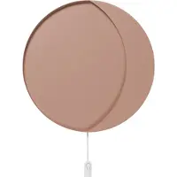 Ferm Living Vägglampa , Neba, dimbara, Rosa / ljusröd, Barnrum, Metall, Modern