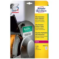 Avery Etiketter | 45,7 x 21,2mm | L7911-10 | 480st