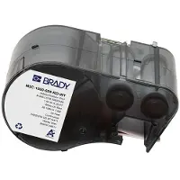 Brady M5C-1500-595-RD-WT vinyltejp | vit text - röd tejp | 38,1mm x 7,62m (original)
