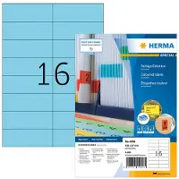 Herma Etiketter 105 x 37mm | blå | 4258 | 1.600st