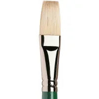 Winsor & Newton Winton Hog ??Bristle Brush Flat 12 Green