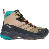 Adidas - Vandringsskor herr - Skychaser AX5 Mid GTX Climawarm+ Cardboard/Blanch Cargo/Pure Teal för UnisexUll - Storlek 7,5 UK - Brun