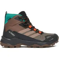 Adidas - Vandringsskor dam - Skychaser AX5 Mid GTX Climawarm+ W Earth Strata/Trace Brown/Pure Teal för UnisexUll - Storlek 4 UK - Brun