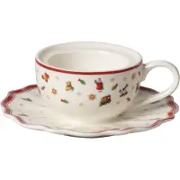 Villeroy & Boch Toy's Delight Dekoration 9,8 x 4 Cm - Julpynt Porslin Vit