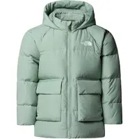 The North Face - Fleece/dunjackor barn - Kid North Down Fleece Lined Parka Slate Moss för Unisex - Barnstorlek 6 år - Grön