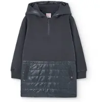 Boboli Fleece Combined Klänning Med Långa ärmar