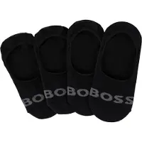 BOSS Two-pack of invisible socks in a cotton blend