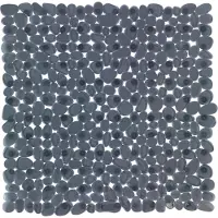 Wenko 22500100, Halkskyddsmatta för dusch, Vuxna, Antracit, PVC, 540 mm, 540 mm