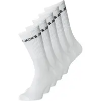 Jack & jones Plus Sockor svart / vit