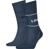 Levi's Strumpor - 2-pack - Short Strumpa - Denim - - 39/42 - Strumpor