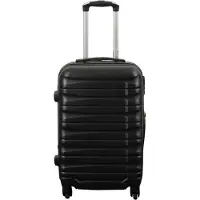 Borg Living Kabinväska - Hardcase - Svart resväska i handbagagestorlek