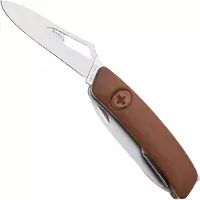 Swiza SH05 R AM, KSH.0056.6300, Walnut, Swiss pocket knife, 7 tools