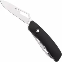 Swiza SH03 R AM, KSH.0036.1010, Black, Swiss pocket knife, 6 tools